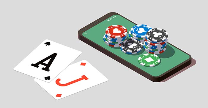 Blackjack u aplikaciji za mobilni telefon Online casino. rulet Banner Online Casino aplikacija za mobilni telefon rulet i Blackjack Twenty-One Jackpot